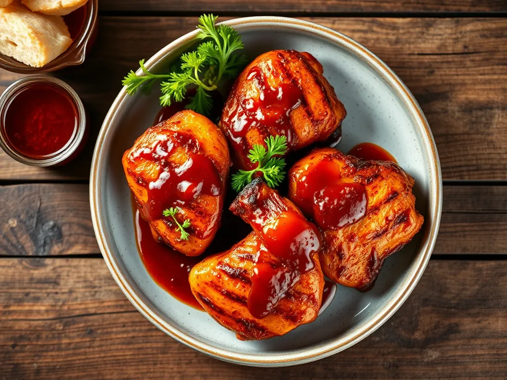 BBQ-курица запечённый вариант