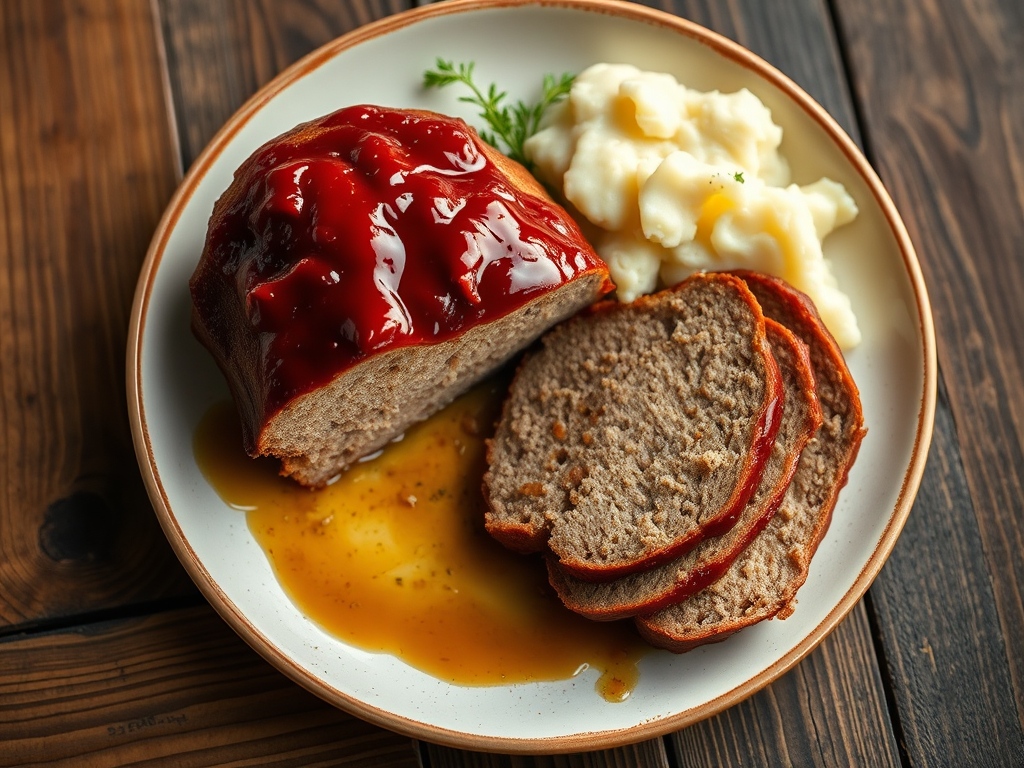 Мясной рулет для семьи с говяжьим фаршем