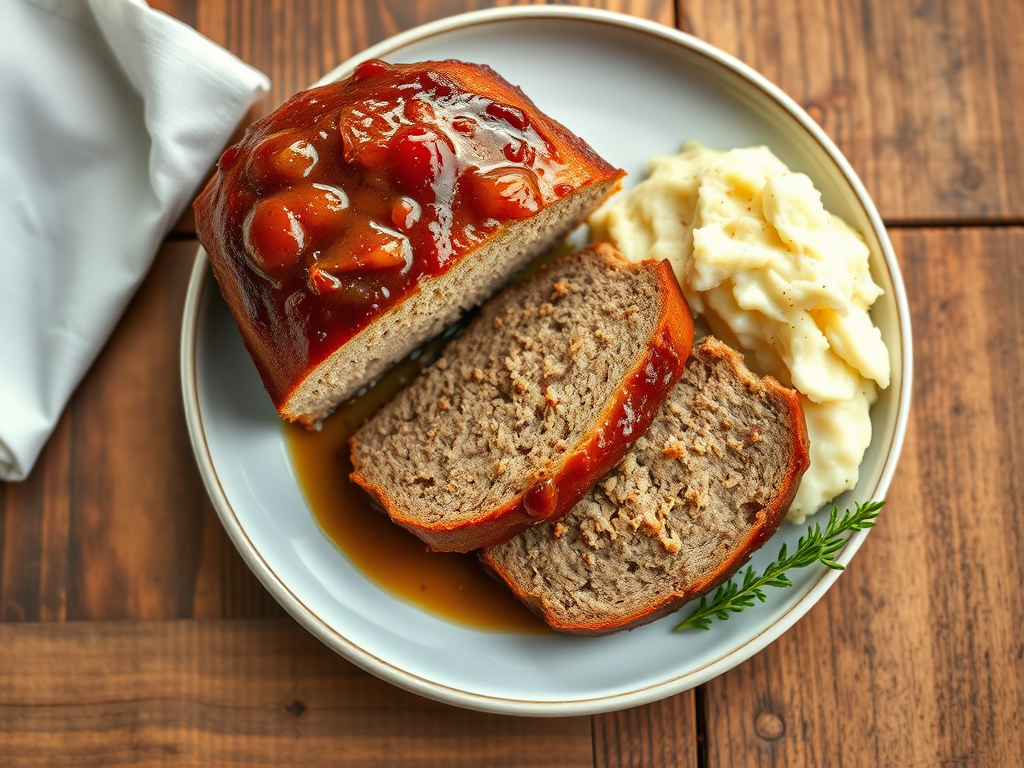 Мясной рулет быстрый вариант с говяжьим фаршем семейная версия