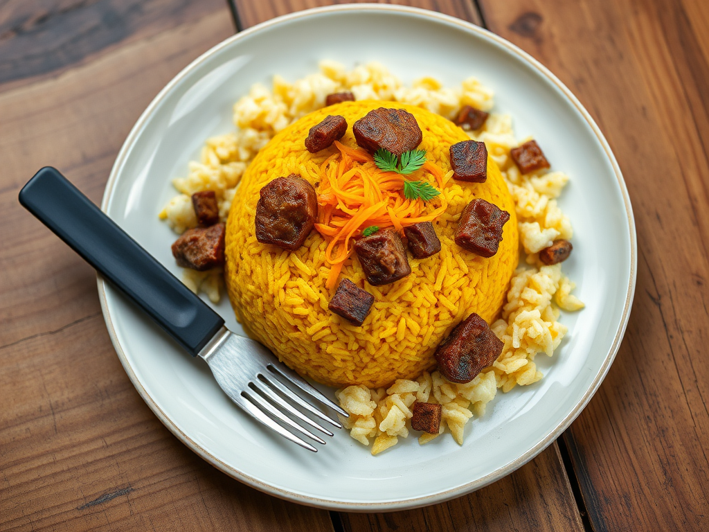 Бирьяни с лимоном с овощами