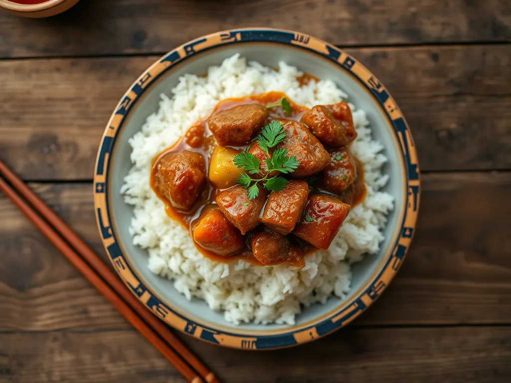Карри с рисом быстрый вариант с овощами