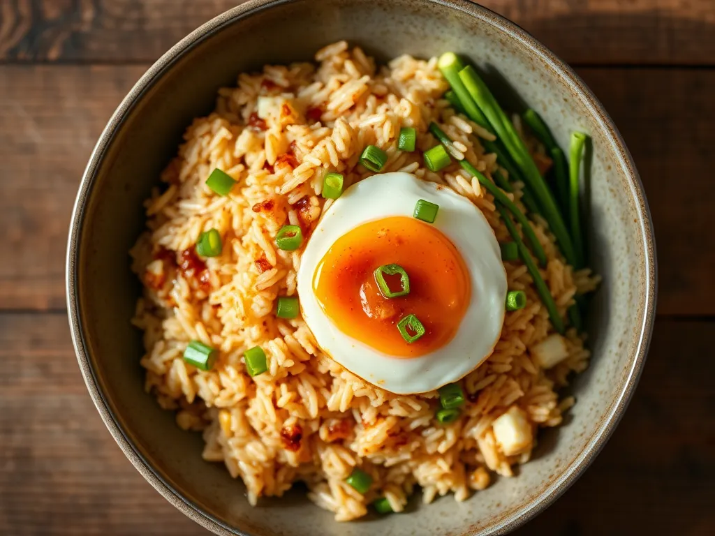 Жареный рис с лимоном с овощами семейная версия