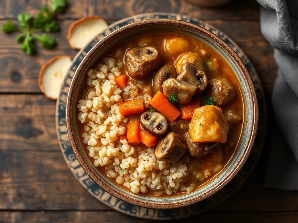 Гречка по-купечески картофельный вариант с овощами