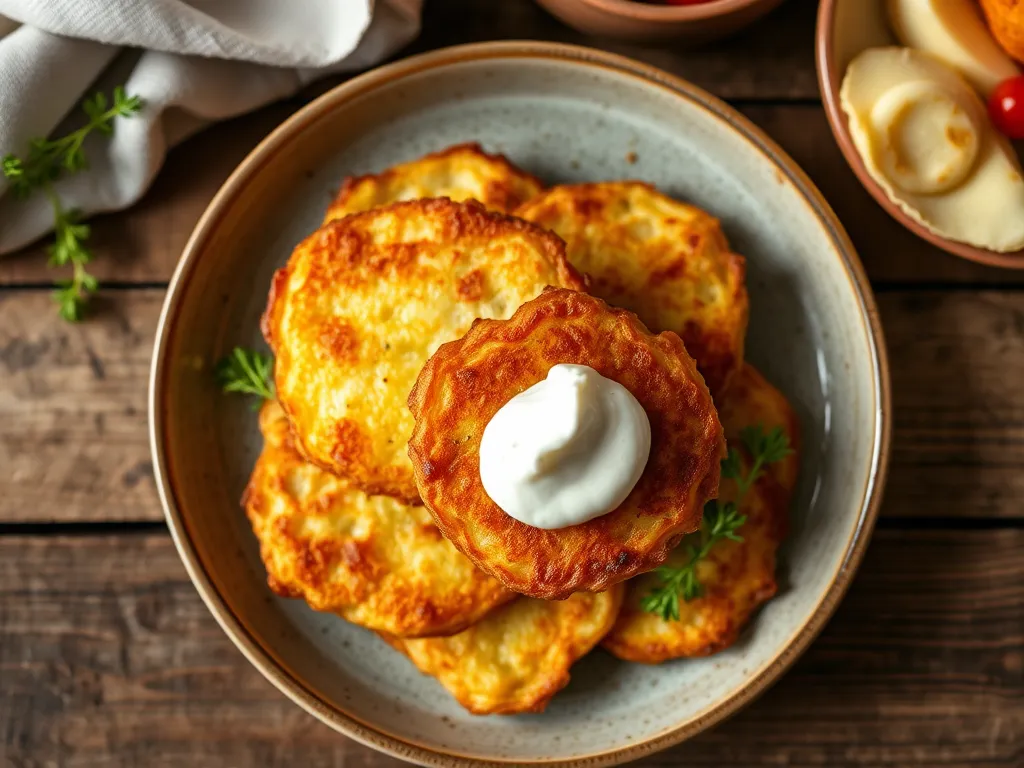 Драники классика с сыром семейная версия