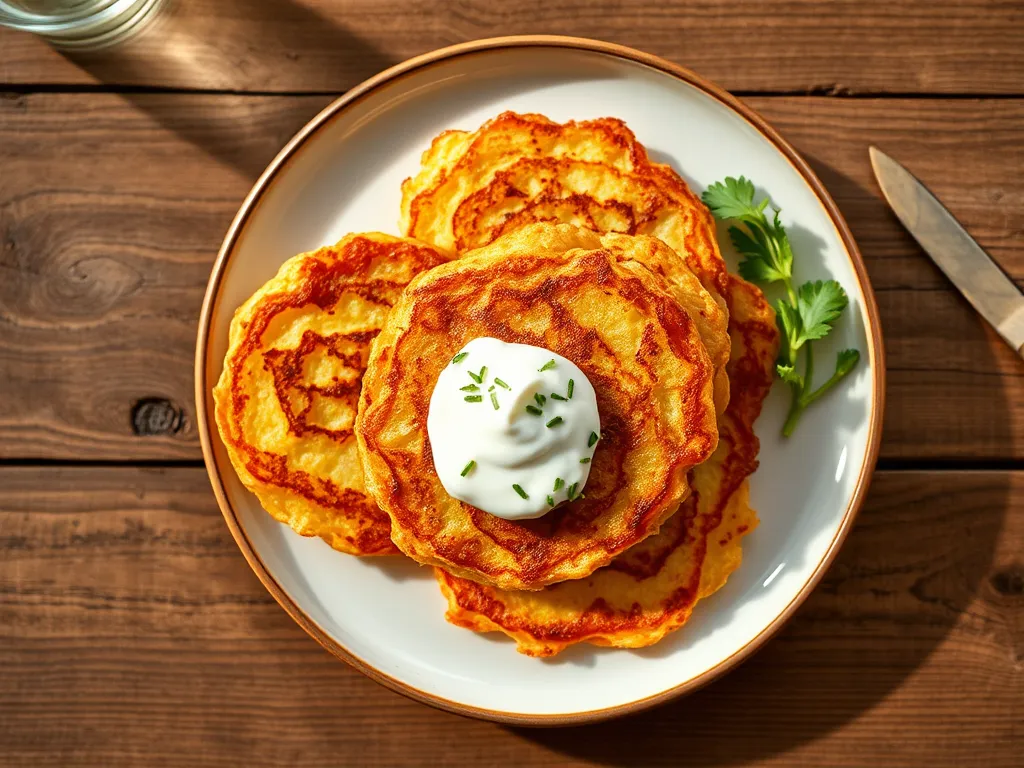 Драники картофельный вариант с овощами
