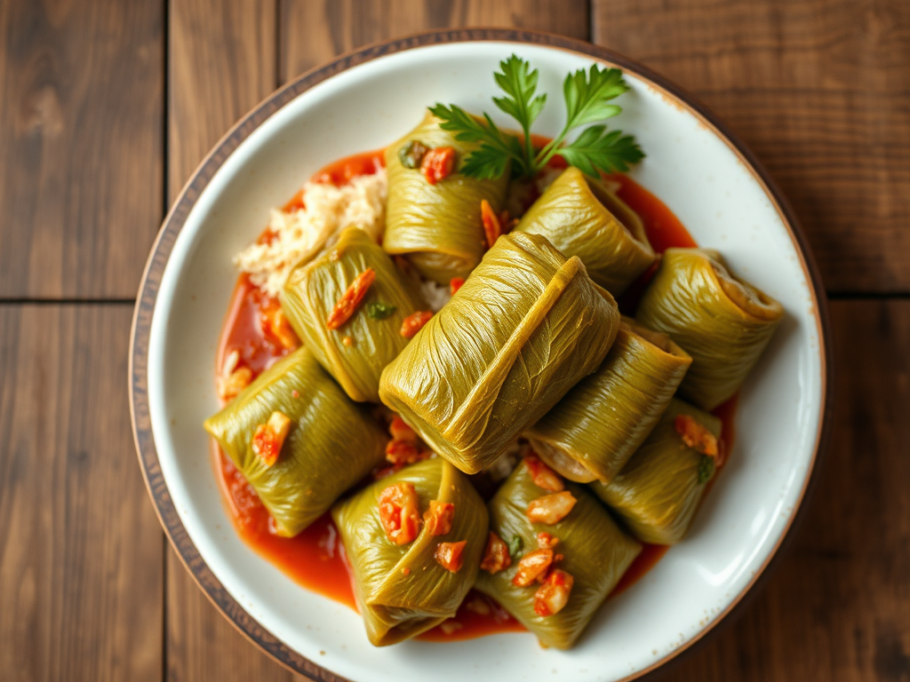 Голубцы по-кавказски по-домашнему с куриным филе