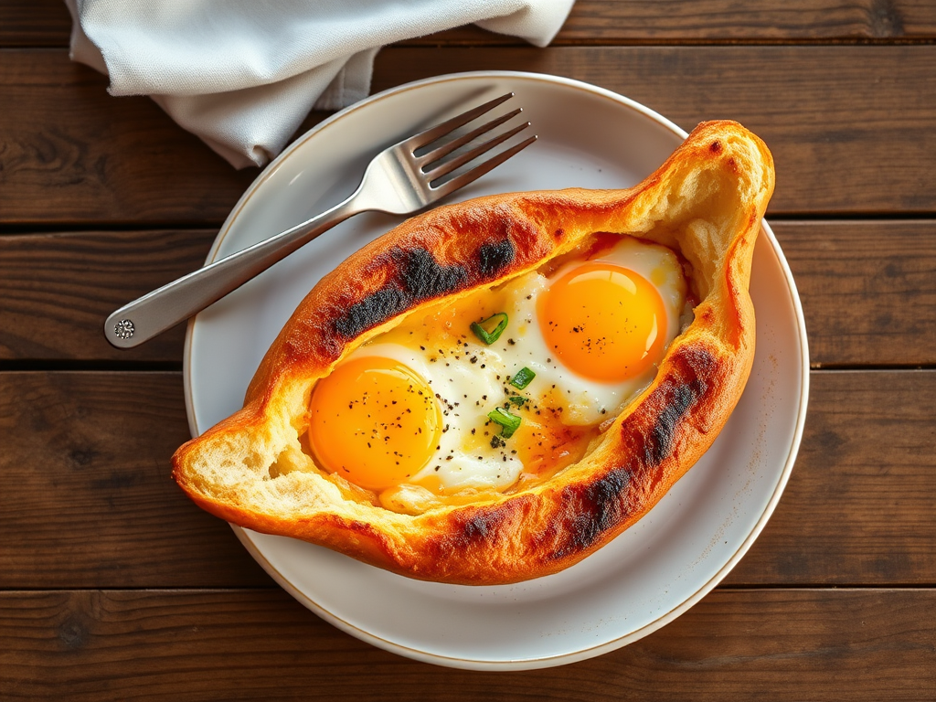 Хачапури на мангальный лад с сыром