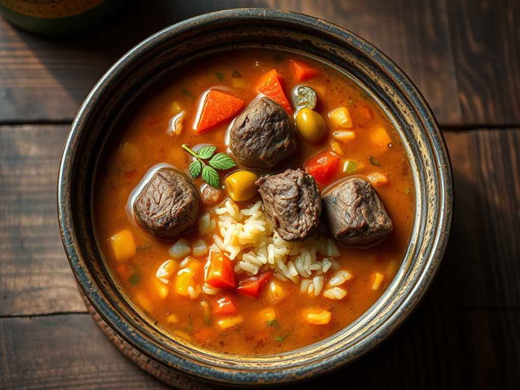 Мастава на каждый день с овощами
