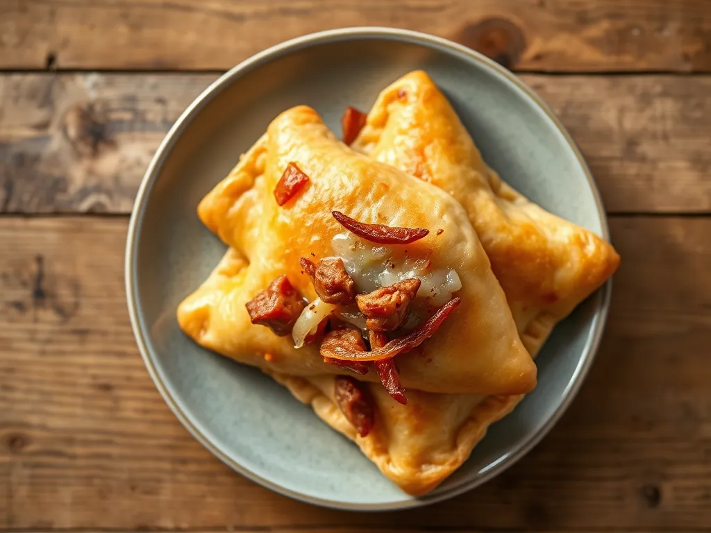 Самса сытная версия с куриным бедром