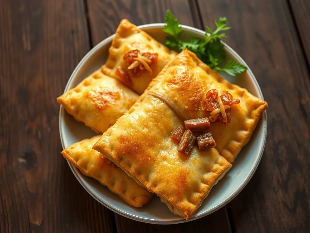 Самса по-домашнему с овощами