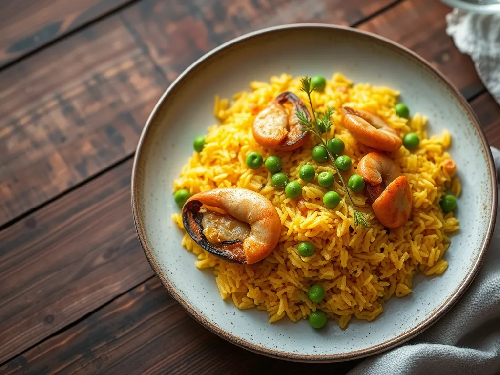Паэлья по-французски с овощами