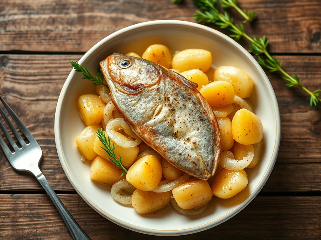 Селёдка с картошкой