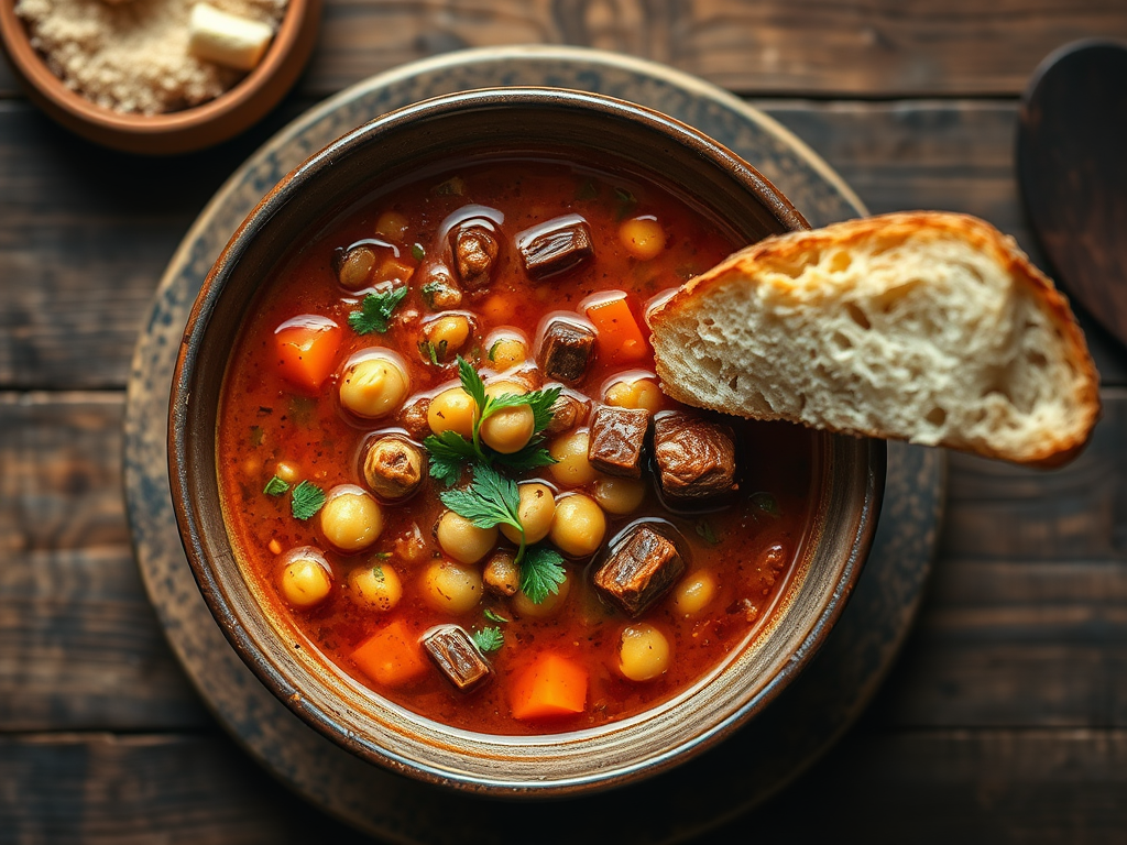 Турецкая чорба быстрый вариант с куриным филе