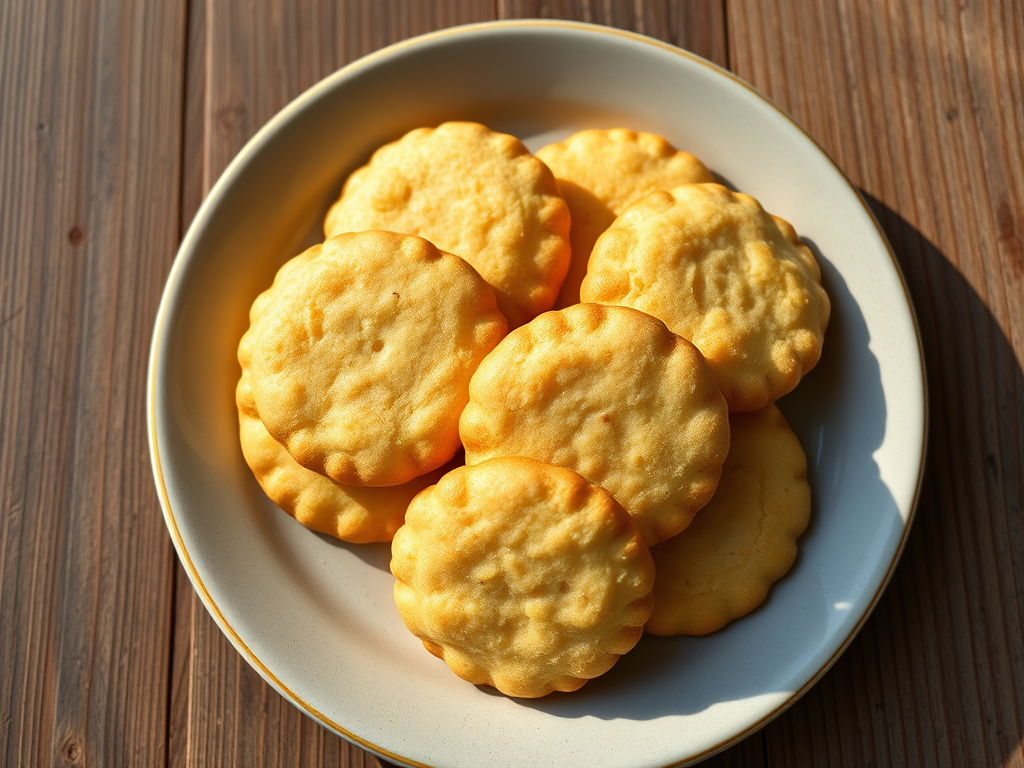Домашнее печенье с яблоками и мёдом