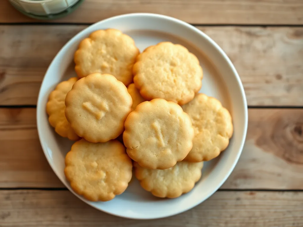 Домашнее печенье с йогуртом и мёдом