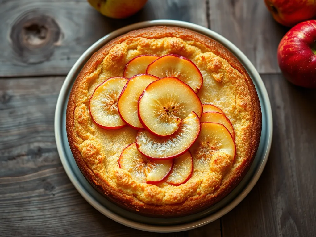 Шарлотка с яблоками