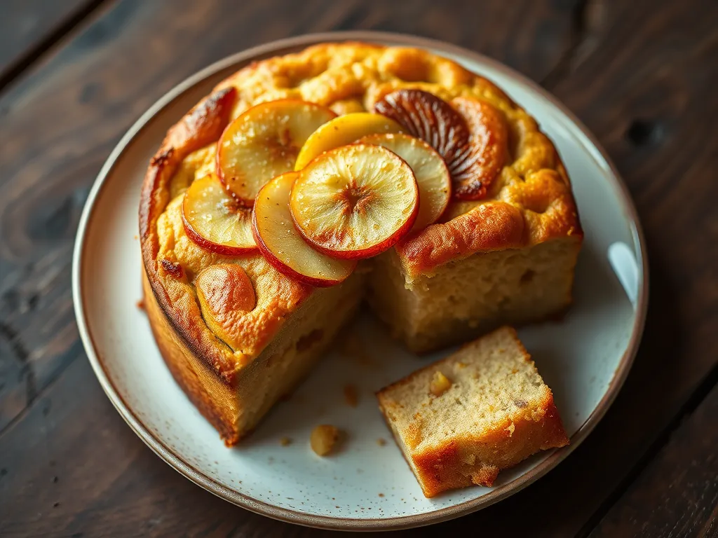 Шарлотка молочный с мёдом