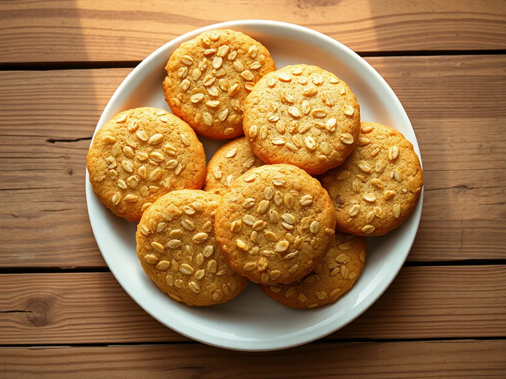 Овсяное печенье — классический вариант