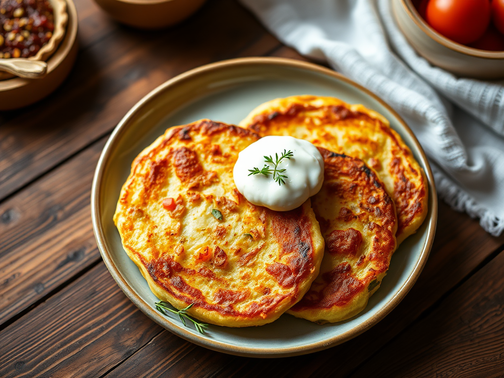 Сладкие сырники с овсянкой и бананом