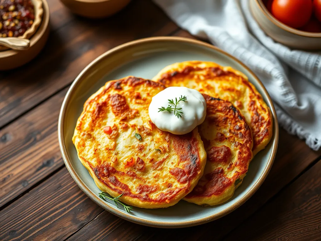Сладкие сырники с овсянкой и бананом
