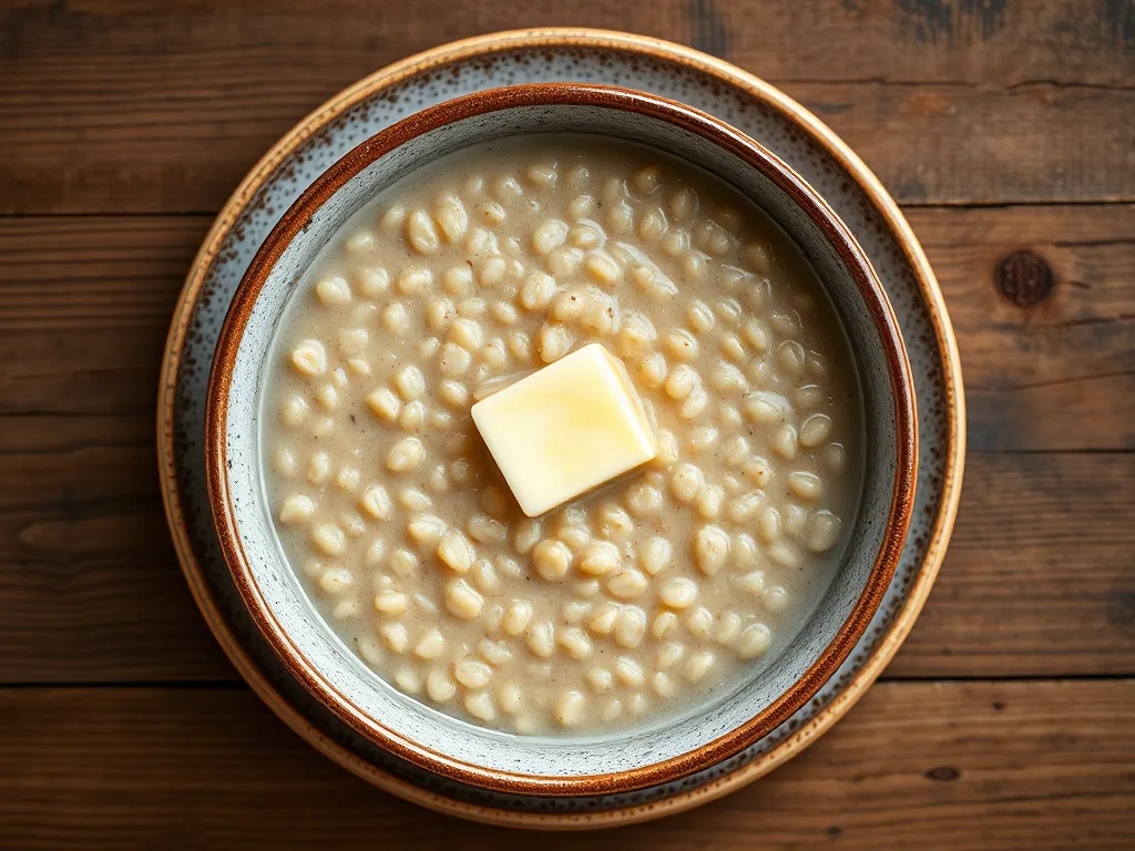 Гречневая каша с гранолой и мёдом