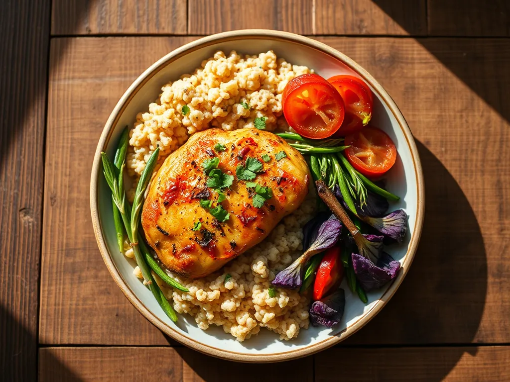 Курица с гречкой — для выходного дня