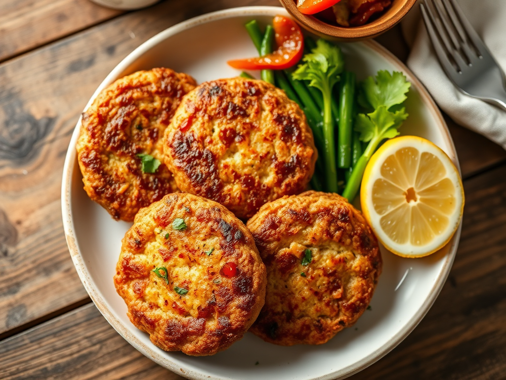 Куриные котлеты с чесноком