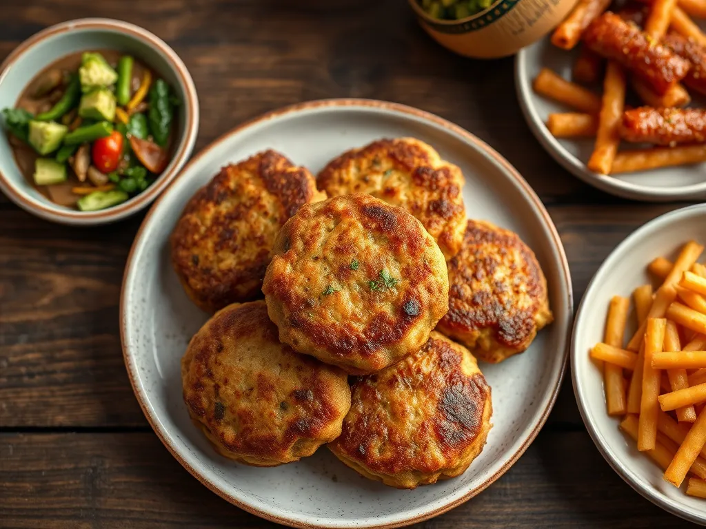 Куриные котлеты с лимоном