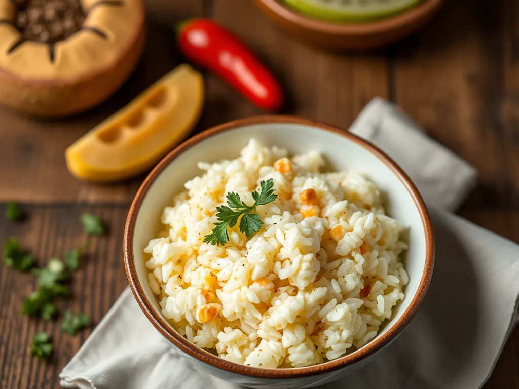 Рассыпчатый рис с маслом