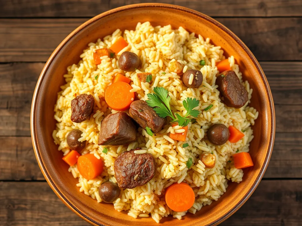 Плов с курицей