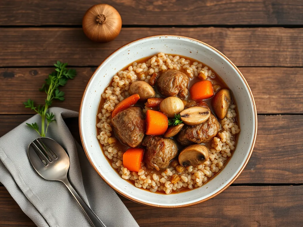 Гречка по-купечески по-деревенски с куриным филе