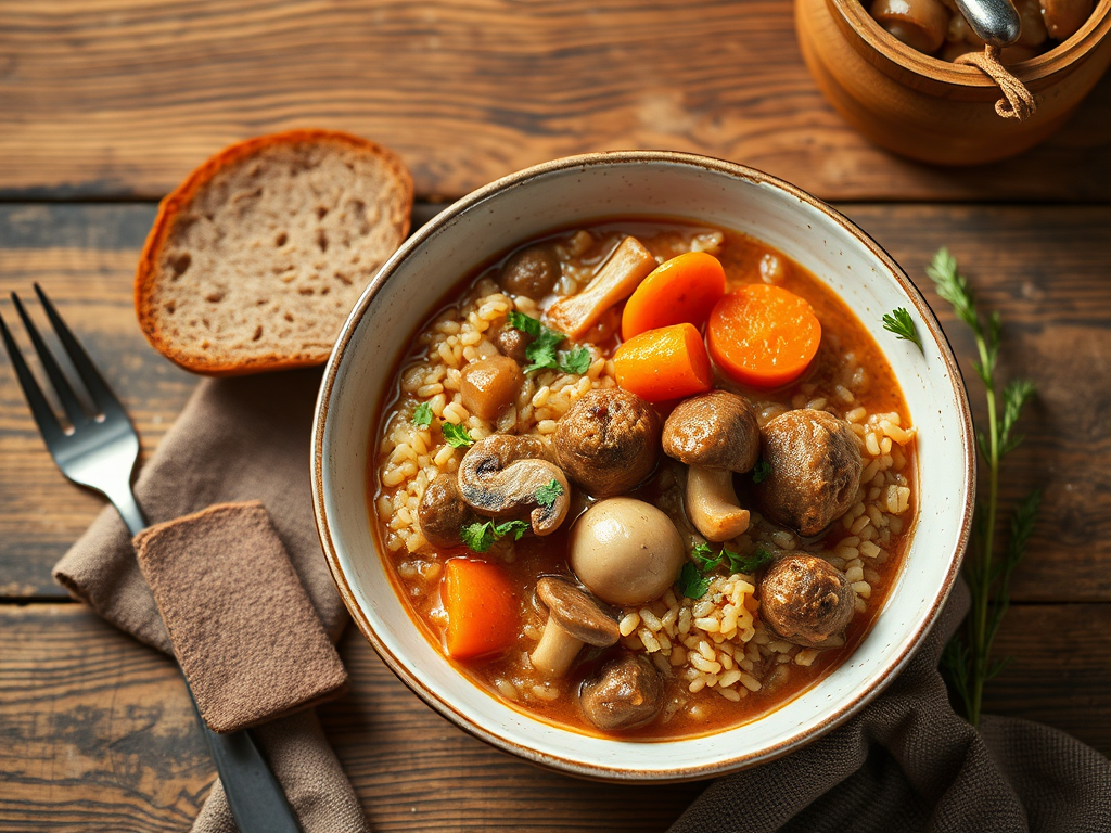 Гречка по-купечески на каждый день с свининой