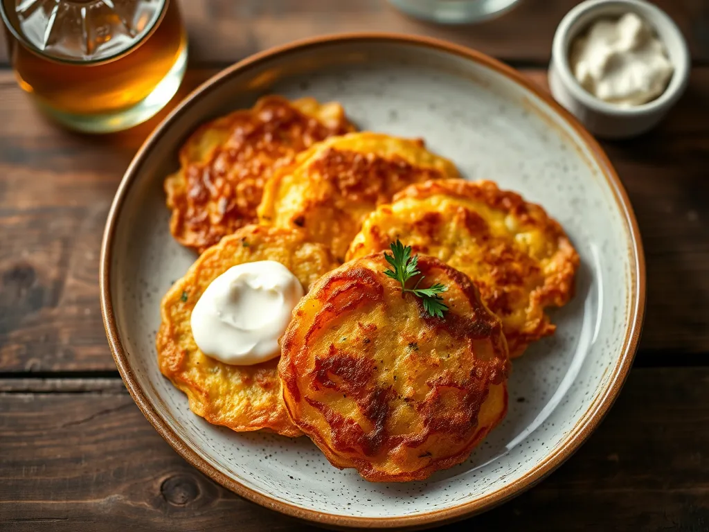Драники по-домашнему с овощами