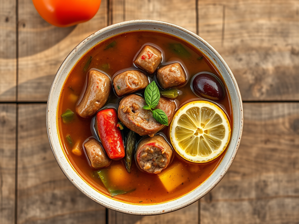Солянка классика с тушёнкой