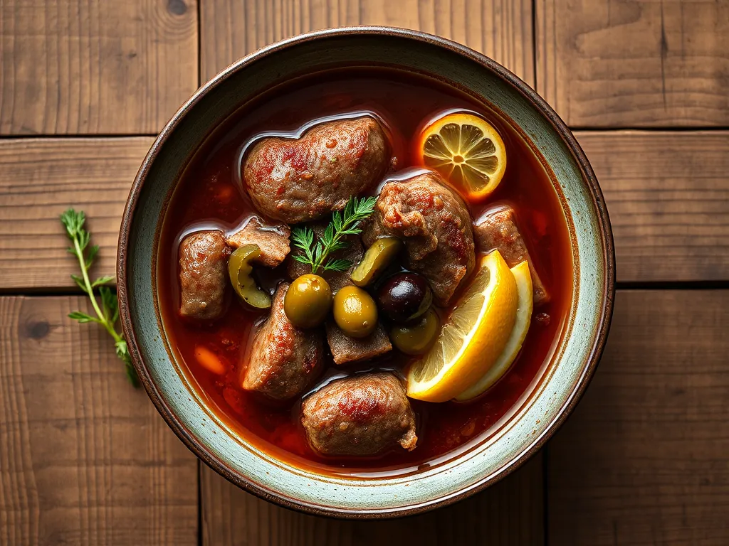 Солянка мясная