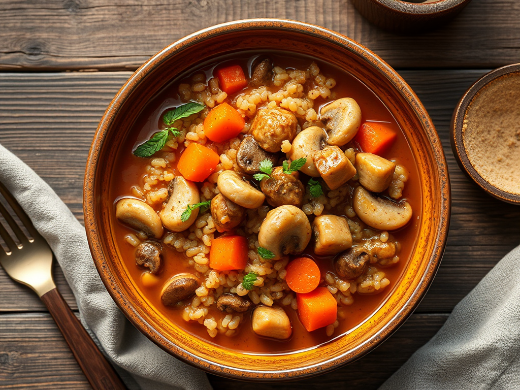 Гречка по-купечески для семьи с овощами
