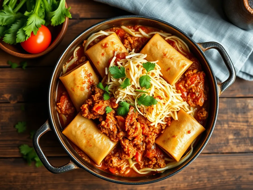 Ленивые голубцы для семьи с овощами семейная версия